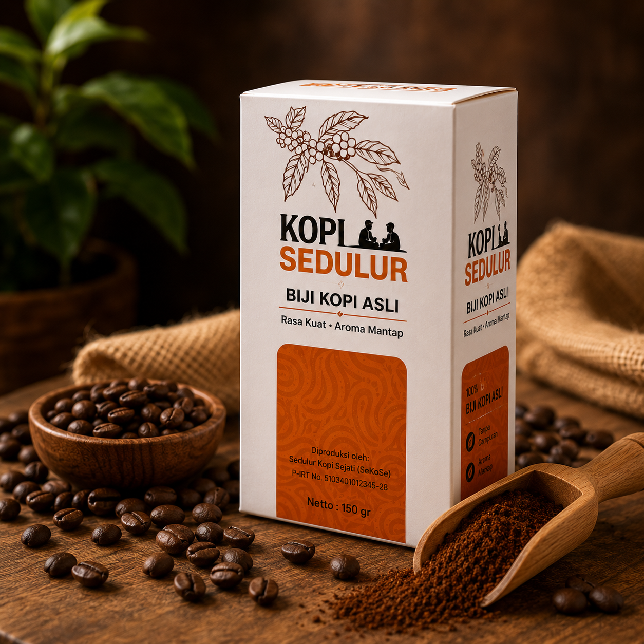 Kopi Sedulur Premium 150 gr